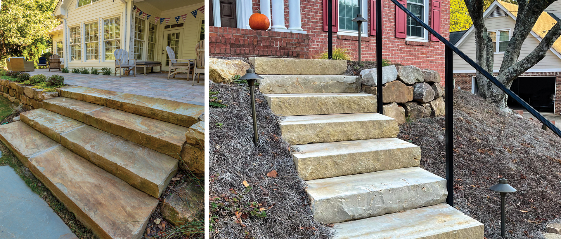 Tennessee Flagstone Steps